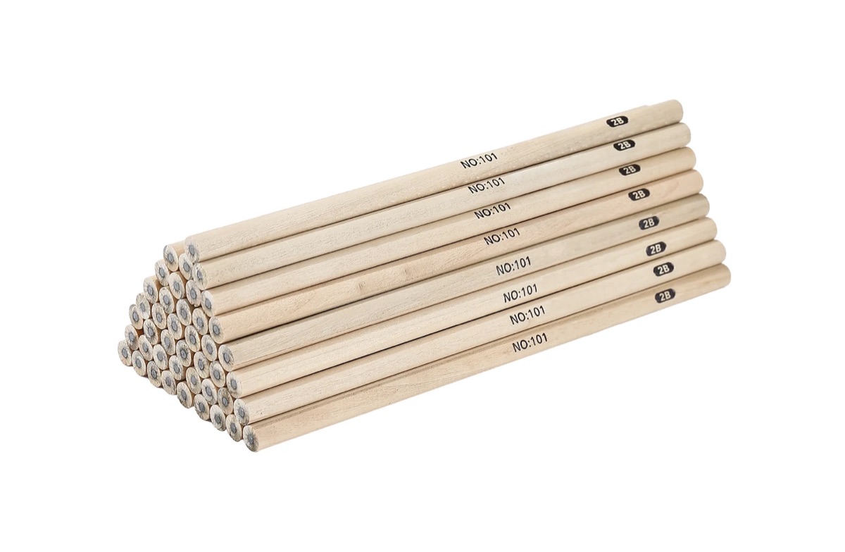 Bulk blank pencil bundle reference for wholesale stationery channels